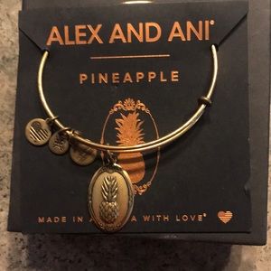 Alex and Ani 2015 Pineapple bracelet.